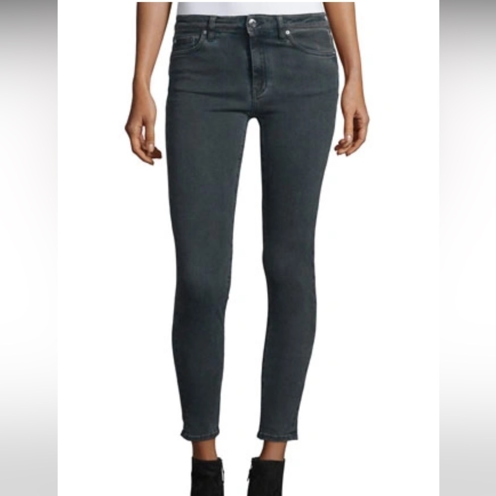 IRO Elle Faded Gray Wash Skinny Jeans Size 26
